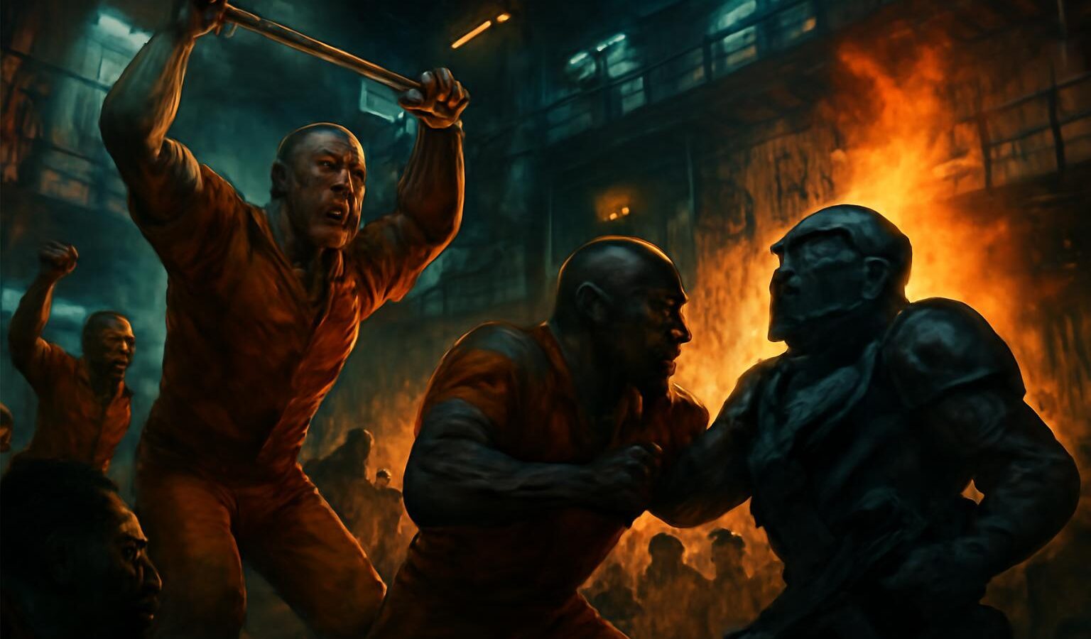 sci-fi prison rebellion