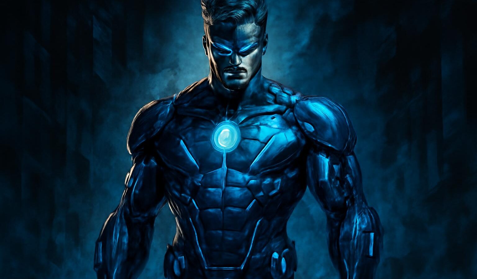 blue tech hero