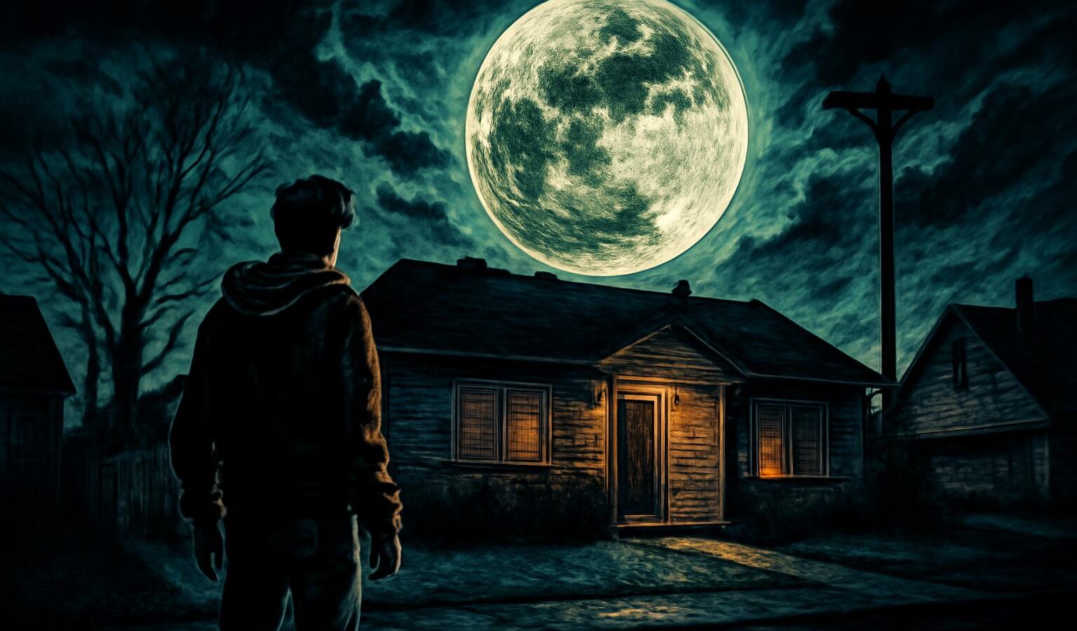eerie suburban surreal