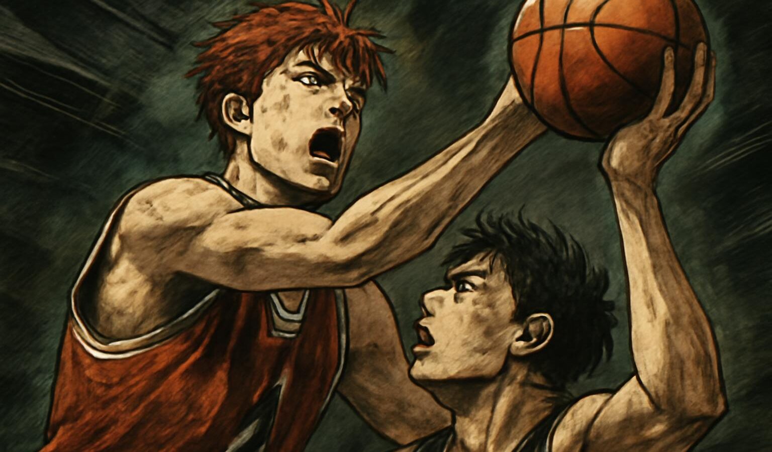 basketball action manga